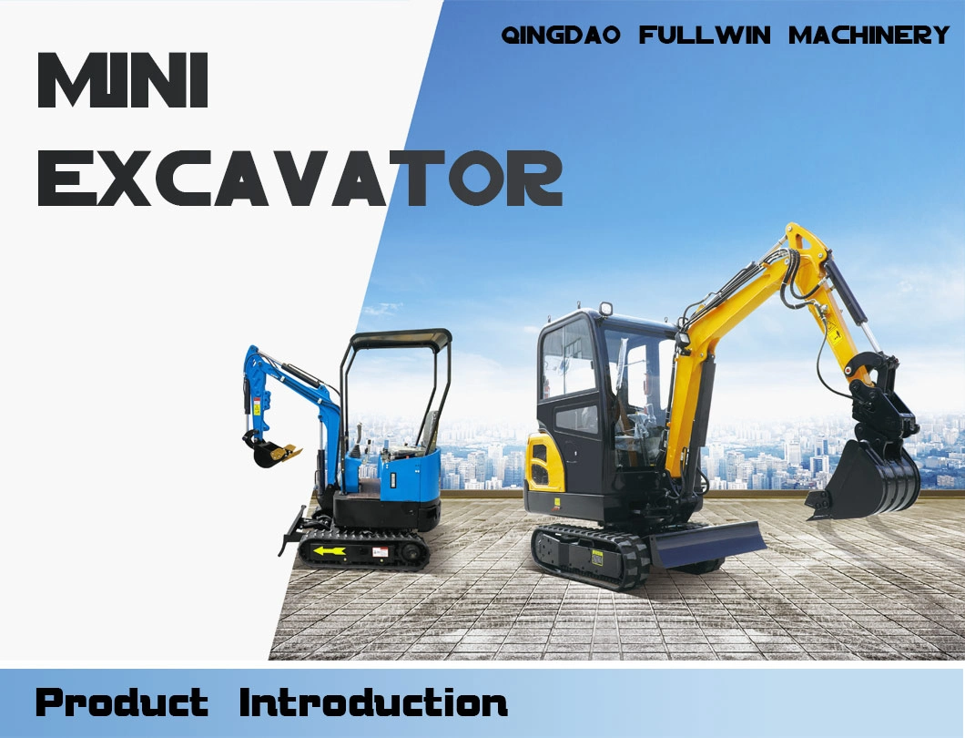 Hydraulic Crawler 1000kg Digger Mini 1.0t Digger Excavator