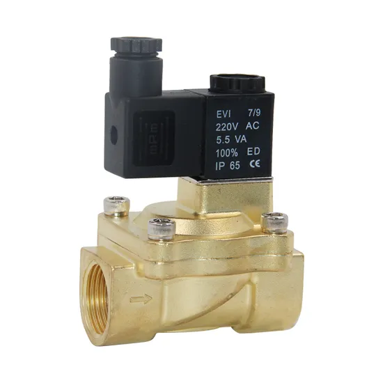 Pneumatic Industry Leading Manufacturer PU225 Series Pilot Operated Type OEM Stable 12V 24V 2/2 Ways Solenoid Valve, Air Valve, Gas Regulator, Control Valve