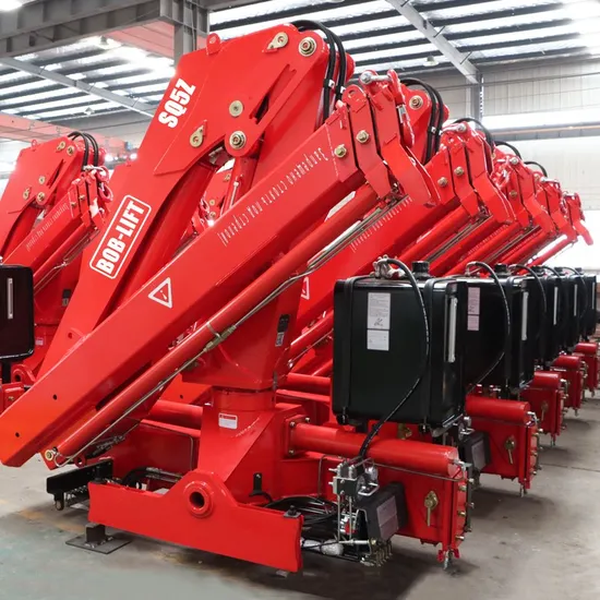 Bob-Lift Sq5za2 Construction Machinery mobile Crane Price CE ISO9001 Mini Crane Hydraulic Telescopic Boom Crane Truck Mounted Crane