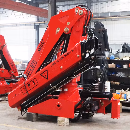 Hot Sale Bob-Lift 10 Ton Hydraulic Knuckle Boom Truck Mounted Crane Mobile Manufacturer for Construction