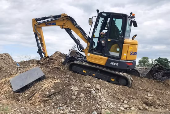 XCMG Official CE EPA Approved 1.5 Ton - 8 Ton Micro Mini Small Hydraulic Crawler Digger Excavator with Yanmar Engine Price for Sale
